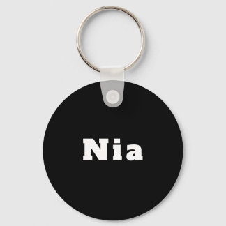 Sleutelhanger met de naam Nia