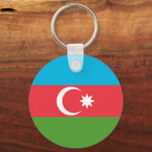 Sleutelhanger met de vlag van Azerbeidzjan (Achterkant)