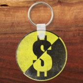 Sleutelhanger met de vlag van Cool Anarcho-Capital (Voorkant)