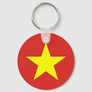 Sleutelhanger met de vlag van Vietnam