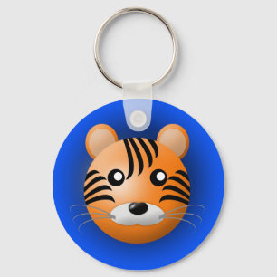 sleutelhanger met dier: tijger