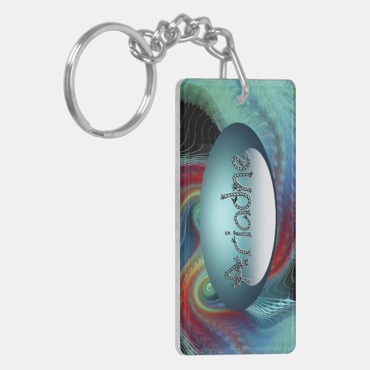Sleutelhanger met etherische veil (Voorkant Links)