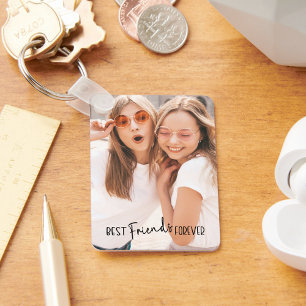 Sleutelhanger met foto van beste vrienden