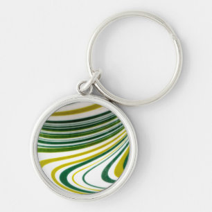 Sleutelhanger met groene wervelkolom