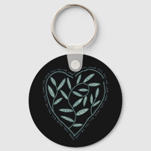 sleutelhanger met groene wijngaarden