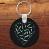 sleutelhanger met groene wijngaarden (Voorkant)