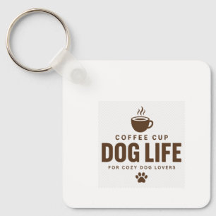 Sleutelhanger met Hond Leven Koffiekop voor Honden