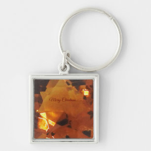 Sleutelhanger met Merry KerstSinaasappel Sapphire