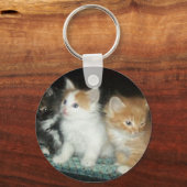 Sleutelhanger met Moppige Kittens (Voorkant)