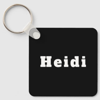 Sleutelhanger met naam Heidi