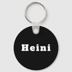 Sleutelhanger met naam Heini