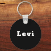 Sleutelhanger met naam Levi (Voorkant)