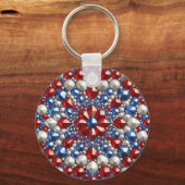 Sleutelhanger met Nederlands Kleuren Design (Voorkant)