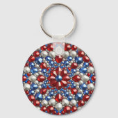 Sleutelhanger met Nederlands Kleuren Design (Achterkant)