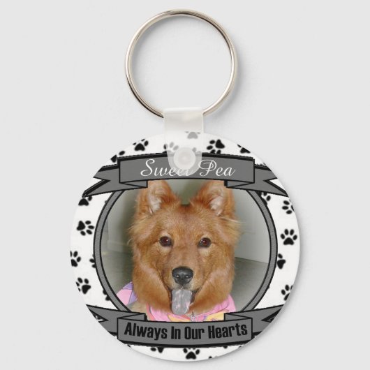 Sleutelhanger met snoepgoed (Voorkant)