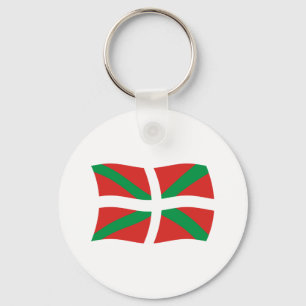 Sleutelhanger met vlag van de Basken