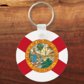 Sleutelhanger met vlag van de staat Florida (Voorkant)