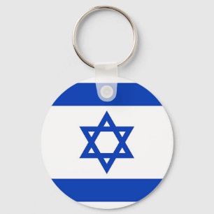 Sleutelhanger met vlag van Israël
