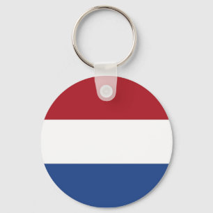 Sleutelhanger met vlag van Nederland