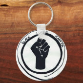 Sleutelhanger met zwarte liften (Voorkant)