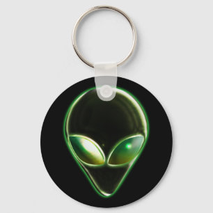 Sleutelhanger Metal Alien Hoofd 04