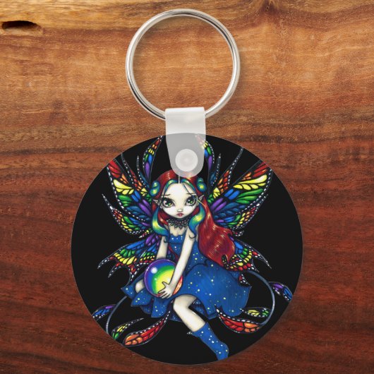 sleutelhanger "Midnight Rainbow" (Voorkant)