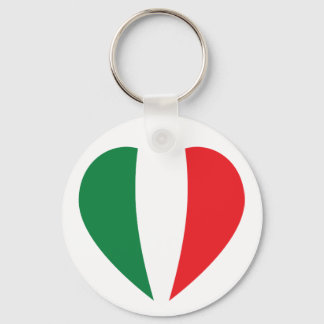 Sleutelhanger: Mijn hart ligt in Italië Sleutelhanger