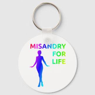 sleutelhanger "Misandry for Life"