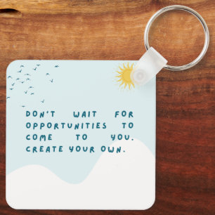 Sleutelhanger motivatie prijsopgave