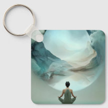Sleutelhanger Mystieke Zen-meditatie