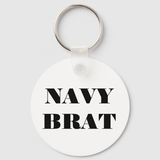 Sleutelhanger Navy Brat (Voorkant)