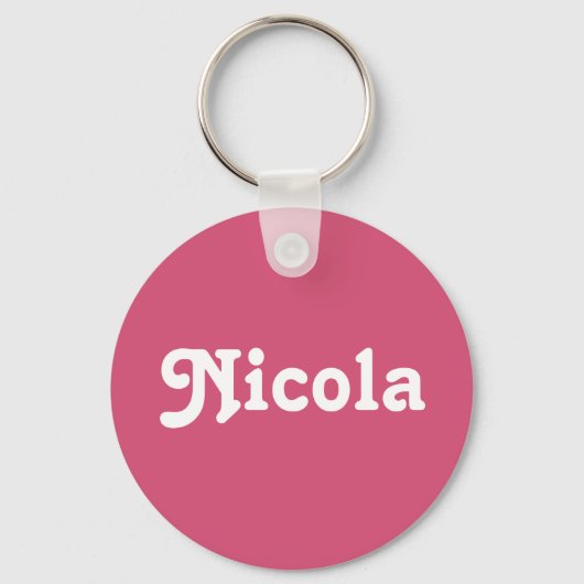 Sleutelhanger Nicola (Voorkant)