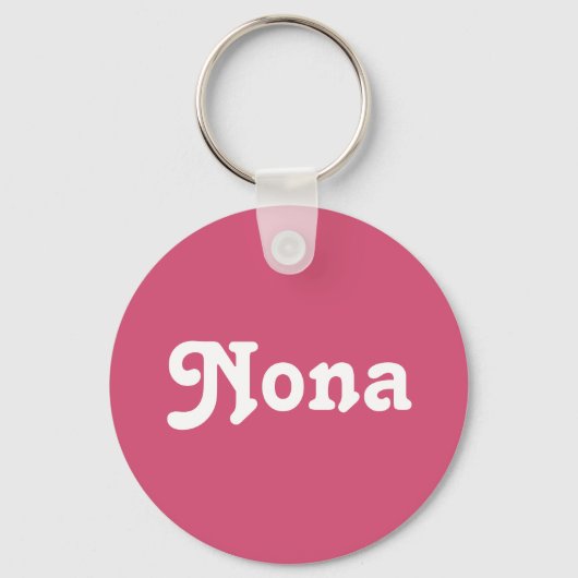 Sleutelhanger Nona (Voorkant)