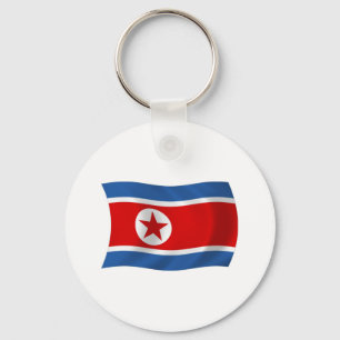Sleutelhanger Noord-Korea Vlag