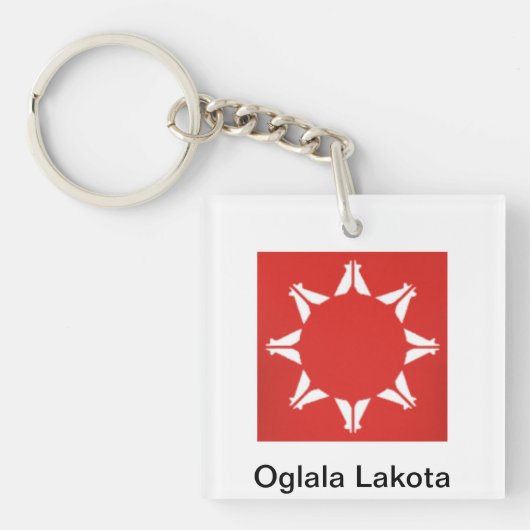 Sleutelhanger Oglala Lakota (voorkant)