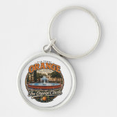 Sleutelhanger Old Towne Orange. (Voorkant)