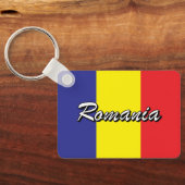 Sleutelhanger onder Roemeense vlag (Achterkant)