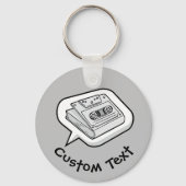 Sleutelhanger Orale geschiedenis (Voorkant)