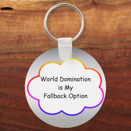 Sleutelhanger over wereldheerschappij (Voorkant)