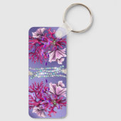 Sleutelhanger Paarse Oceaan Mermaid (Achterkant)