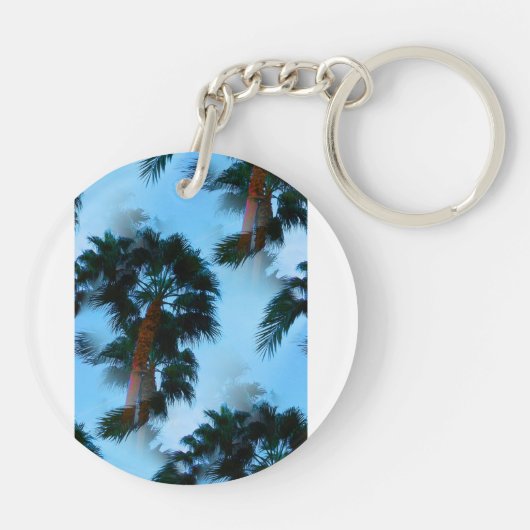 Sleutelhanger palmbomen (Achterkant)
