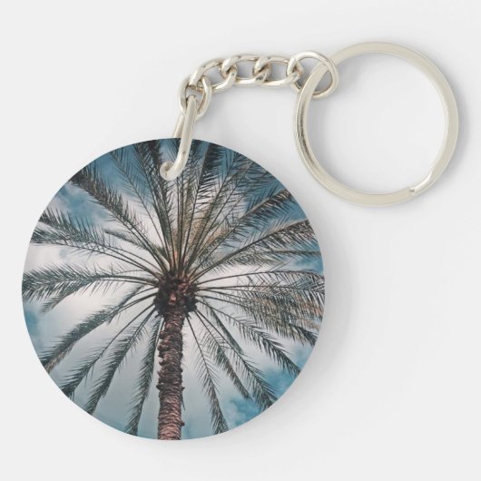 Sleutelhanger palmboom (Achterkant)