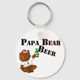 Sleutelhanger Papa Beer