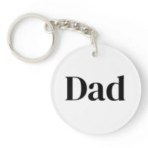 Sleutelhanger 'Papa is mentor, gids, kracht & hart
