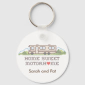 Sleutelhanger - Pas uw motorhuis aan (Achterkant)