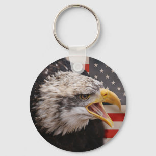 Sleutelhanger patriottisch Afbeelding Eagle