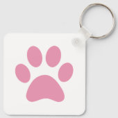 Sleutelhanger Paw Print (Achterkant)