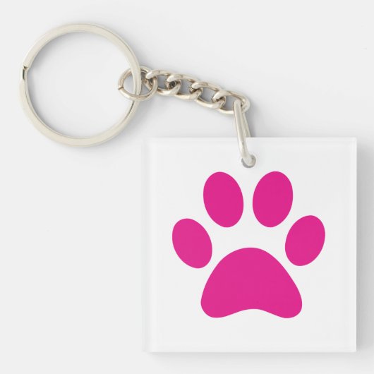 Sleutelhanger Paw Print (Voorkant)
