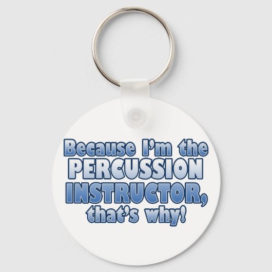 Sleutelhanger Percussion Instructor (Voorkant)