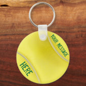 Sleutelhanger - Persoonlijke tenniscadeaus voor vr (Voorkant)